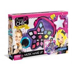 Clementoni Crazy Chic сет шминки со звучник "Music Make Up"(6+год.)